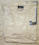 Majica ali dres ,uradni FIBA 3on3 ulična košarka, L, bele barve