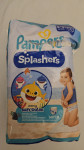 Pampers Splashers, plavalne plenice, št. 4-5, M