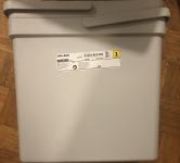 Koš za smeti ločevanje odpadkov IKEA Hallbar 22 litrov 2 kom