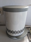 Kovinski koš za smeti na nožni pedal 34x26cm