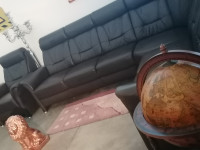 Usnjena sedežna garnitura "MARIEHOLM"; Made in SWEDEN! MOŽEN PREVOZ !