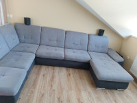 Sedežna garnitura DURAH XXL 166x350x220 leva postavitev