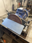 Disk grinder - brusilnik s frekvenčnikom in nastavljivo mizo