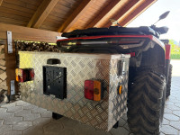 ATV kovček aluminij 90L