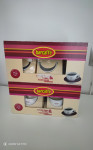 Barcaffe skodelice za kavo + krožniček, 120 ml, 4 kom, nerabljeno