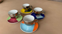 ILLY skodelice za cappucuno, kolekcija Sagmeister