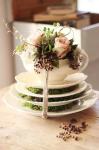 keramični čajniki - poročna dekoracija