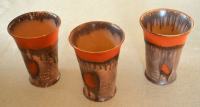 Keramični kozarci / vaze, ročno delo