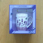 keramični lonček z žličko - NOV!!!