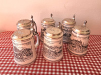 Komplet pivskih vrčkov Villacher Brauerei (6 kosov)