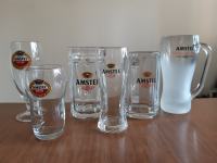 Kozarci za pivo Amstel 6x