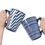 Par velikih (450ml) skodelic za čaj, kavo