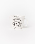 Skodelica ‘The platinum goddess’  100% porcelan