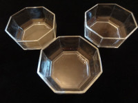 SKODELICE STEKLENE OSMEROKOTNE SET, ARCOROC