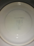 Tri skodelice,z krožniki iz češkega porcelana