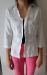 Bela poletna bluza