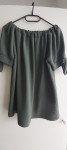 BLUZA V OLIVNO ZELENI BARVI