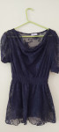 MODRA BLUZA-ČIPKA ORSAY