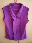 Vijolična ženska bluza, XS