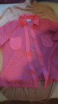 Ženska poletna bluza-pink roza s sijajem, svečana, vel M- L