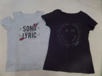 Majici s kr. rokavi C&A, št. 152 (NOVI, obe 10 eur)