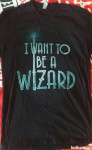 Harry Potter I want to be a wizard majica