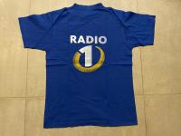 MAJICA James & Nicholson modre barve z emblemom RADIO 1 - S