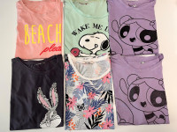 Majice S/M + mladinske 164/170 – Powerpuff Girls, Bugs Bunny, Snoopy..