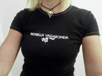 Vintage majica Y2K, MONELLA VAGABONDA, vel. S