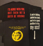 Kratka bombažna majica z motivom / kratek rokav - 10 kom. - velikost M