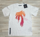Palm Angels Palm Tree majica bela XL