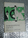 France Lipičnik NARODOPISNE ČRTICE 1966