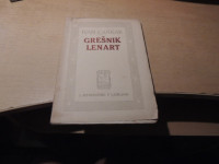 GREŠNIK LENART I. CANKAR IZALOŽIL L. SCHWENTNER 1921
