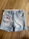 Jeans kratke hlace hello kitty 104, 3-4 leta
