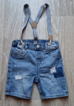 Kratke jeans hlače H&M št. 92