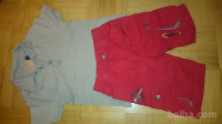 Polo majica + kratke hlače + hlače 7/8  - fantek vel. 110 (pkt 264)