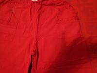 77-ŽENSKE HLAČE, TEMNO RDEČE BARVE