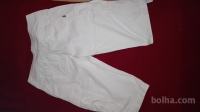 bele bombažne kratke hlače št. 38 ženske
