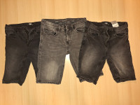 jeans kratke hlače xs