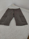 Zelene moške kratke hlače 3/4 dolžina
