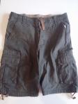 Odrasle sivo-zelene »vojaške« kratke hlače Vintage Shorts, št. S (48-5