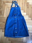 Nova modra kratka jeans obleka Stradivarius, vel. S