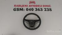 Opel Insignia usnjen multifunkcijski volan, volanski obroč