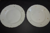 Komplet 2 retro krožnkov, plitvi