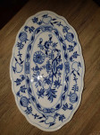 Krožnik   iz porcelana Bohemia Original Zwiebelmuster