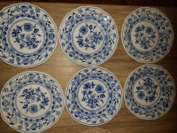 Prodam Krožniki iz porcelana Bohemia Original Zwiebelmuster