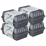 vidaXL Lafita Absorberji vlage z vrečkami za ponovno polnjenje 4 kosi
