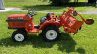 AKCIJA 4300 € Kubota B40 mini traktor v kompletu s frezo