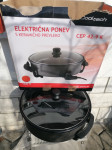 OKROGLA ELEKTRIČNA PONEV Cooltech 42-9 K  1500 W v škatli