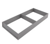 NOVO: Blum okvir AMBIA-LINE 200/51 sivi barvi